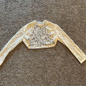 Vintage Jessica McClintock Bridal Cover Up